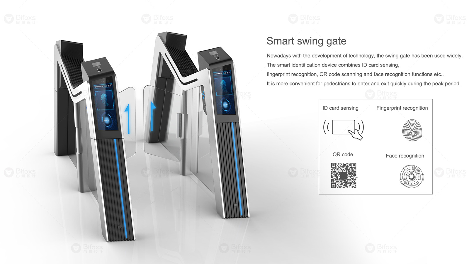 定制級速通門設計，彰顯企業獨特魅力