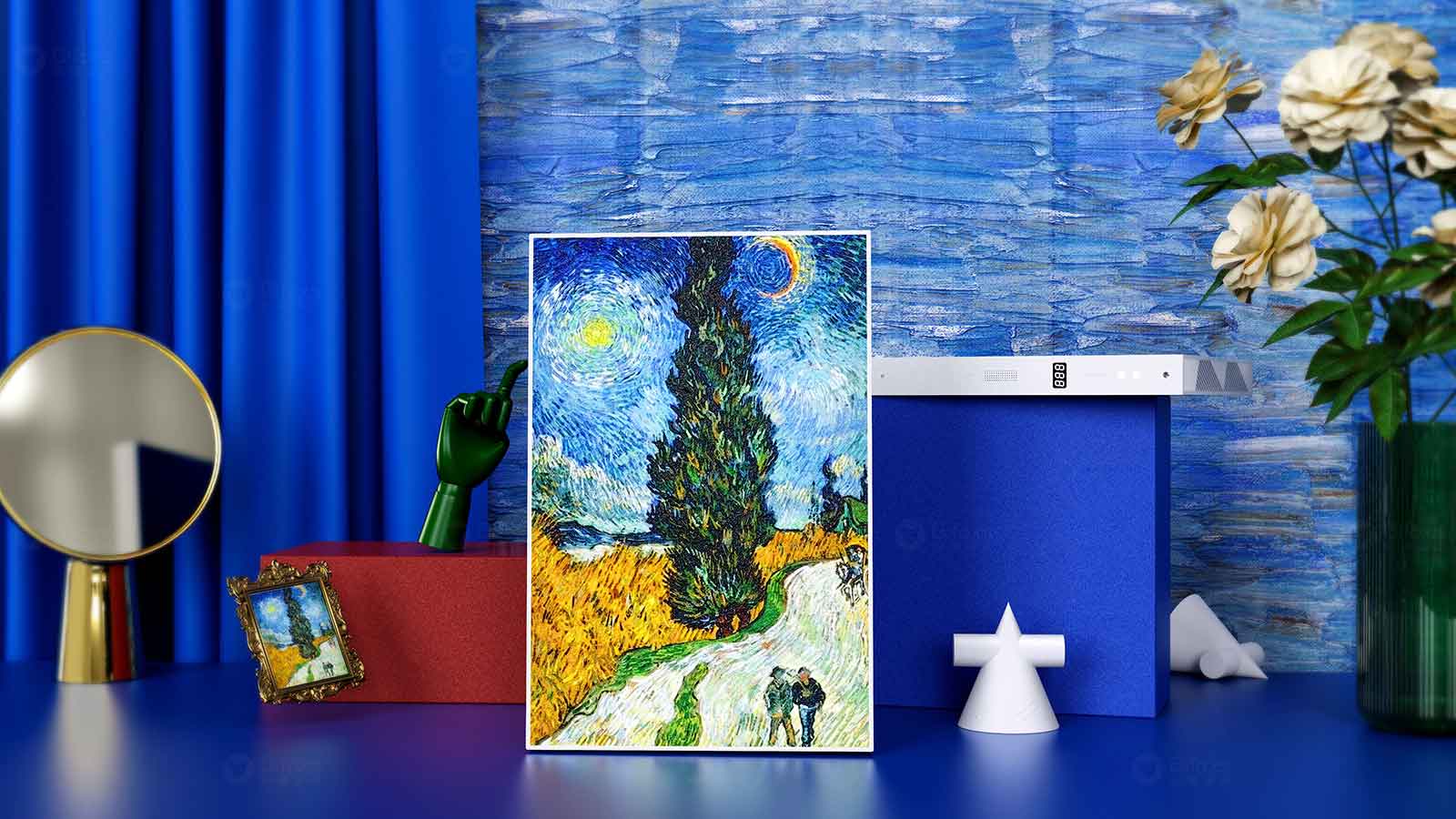 科技與藝術(shù)的交響：創(chuàng)新壁畫空氣凈化器設計理念