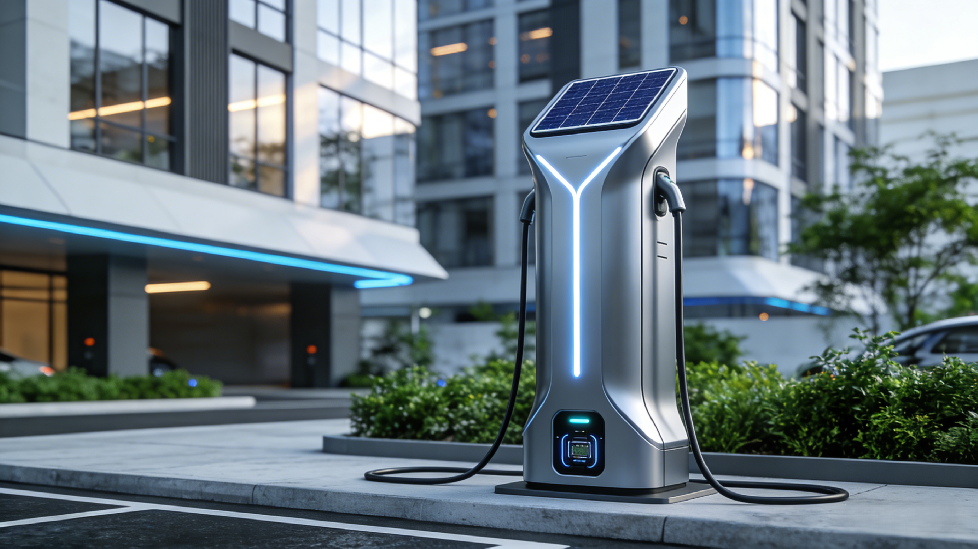 未來感拉滿！這款充電樁設(shè)計(jì)讓充電變成一種享受